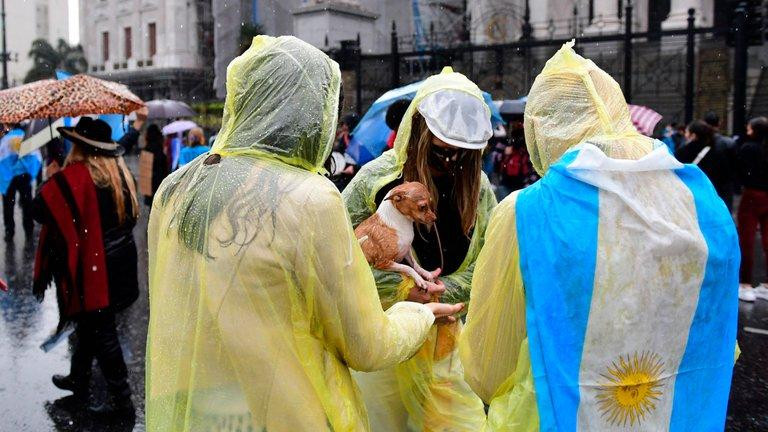 Tormentas y granizo en el AMBA, clima