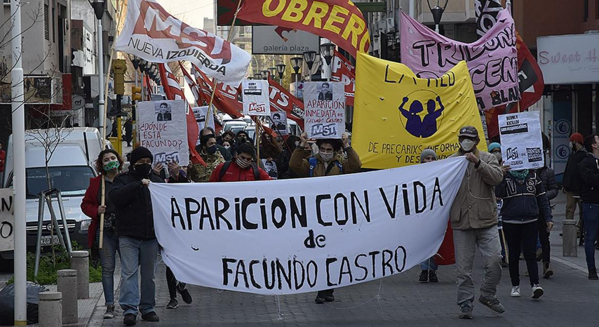 Marcha por Facundo Astudillo Castro, Plaza de Mayo