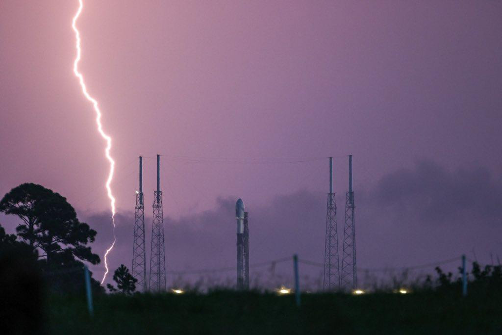 Lanzadera espacial SAOCOM 1B desde cabo Cañaveral