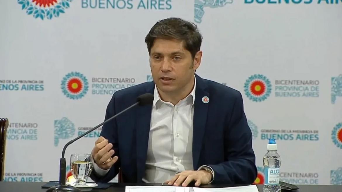 Axel Kicillof, AMBA, coronavirus en Argentina, YouTube