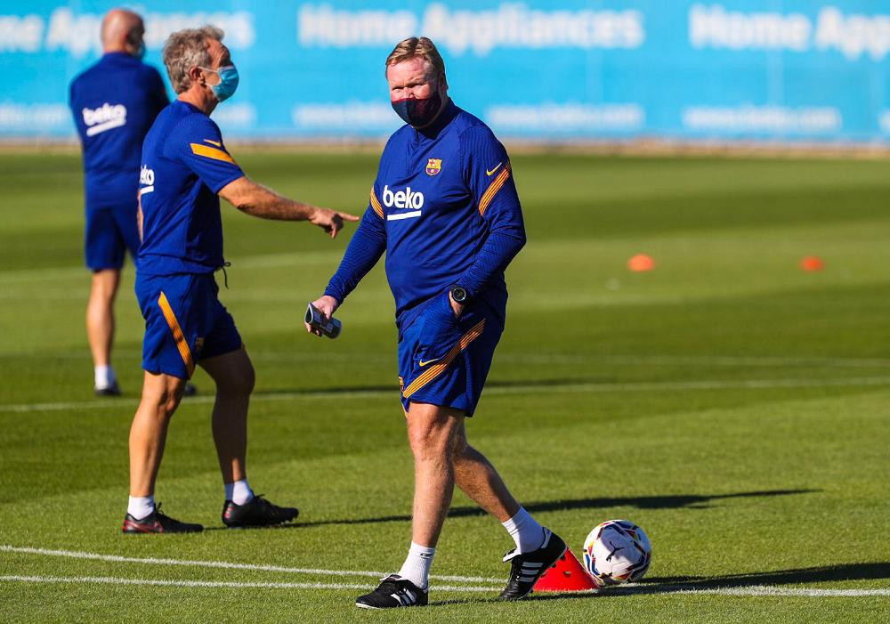 Ronald Koeman, Barcelona, entrenamiento, NA