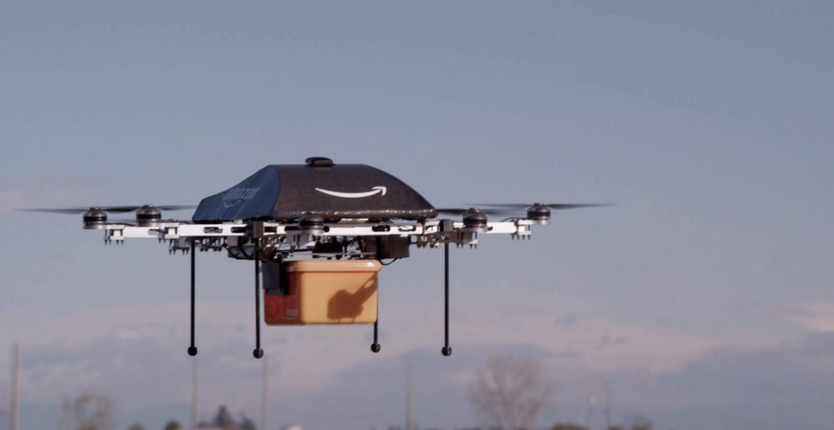 Amazon, dron, Foto Amazon
