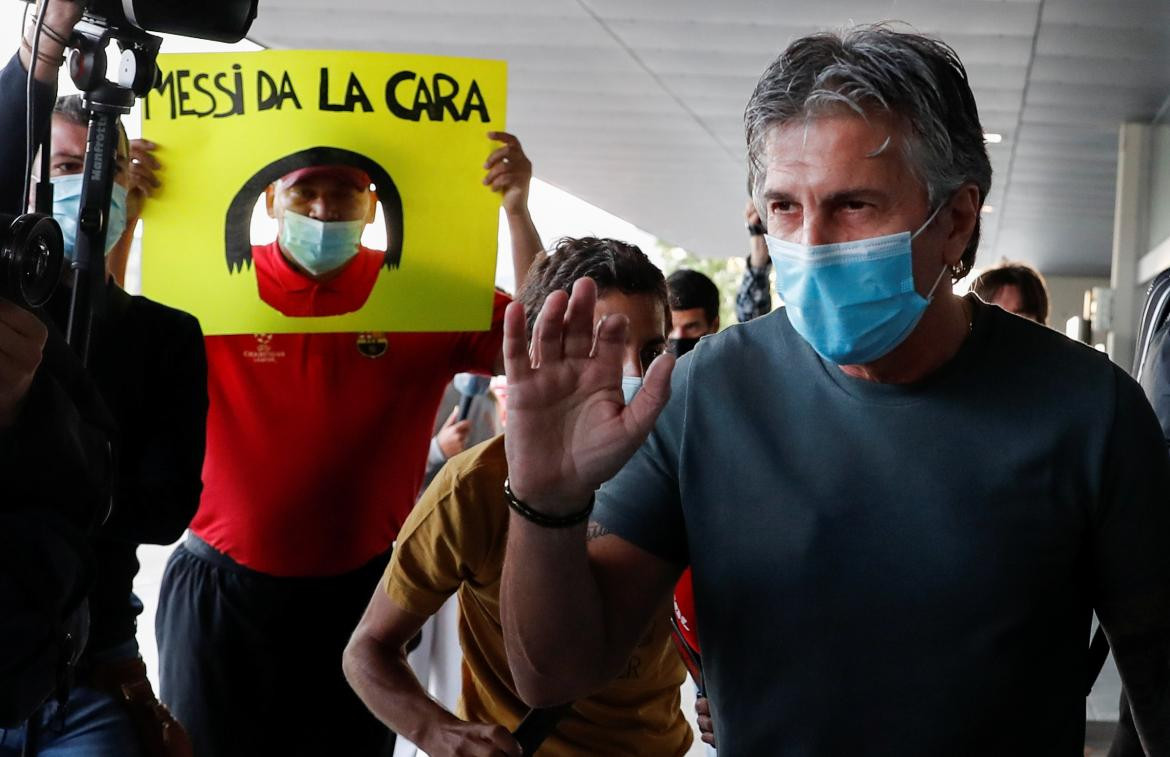 Jorge Messi, padre de Lionel Messi, REUTERS