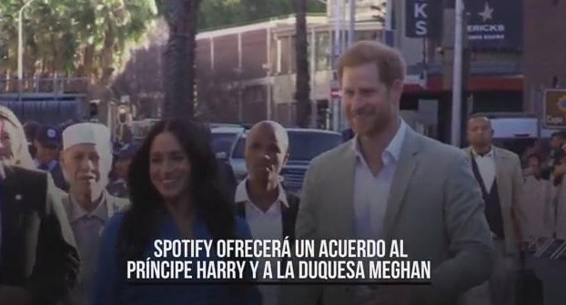 VIDEO REUTERS, Spotify ofrecerá un acuerdo al príncipe Harry y a la duquesa Meghan