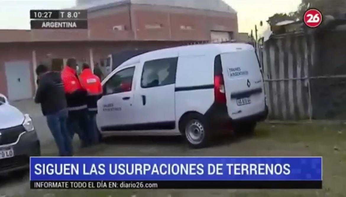 Toma de tierras en Buenos Aires