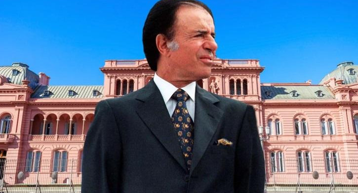 Carlos Menem, presidente en los 90