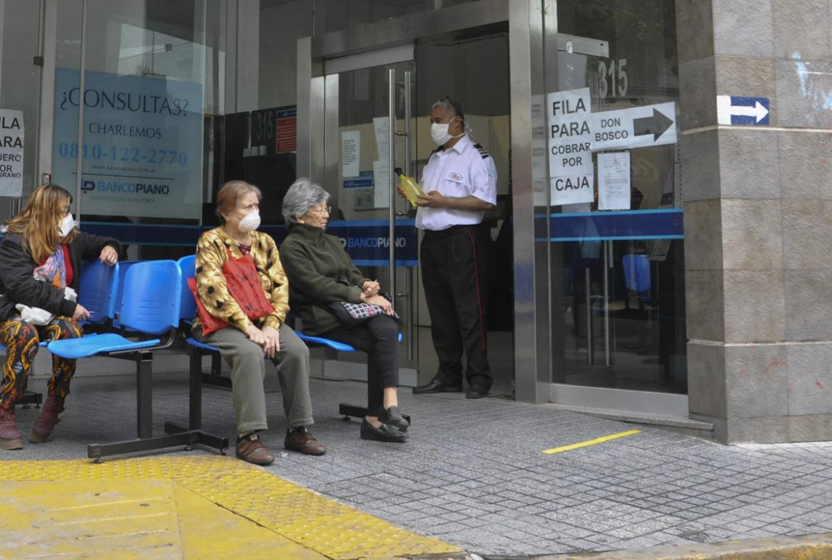 Bancos, pago a jubilados y pensionados, NA