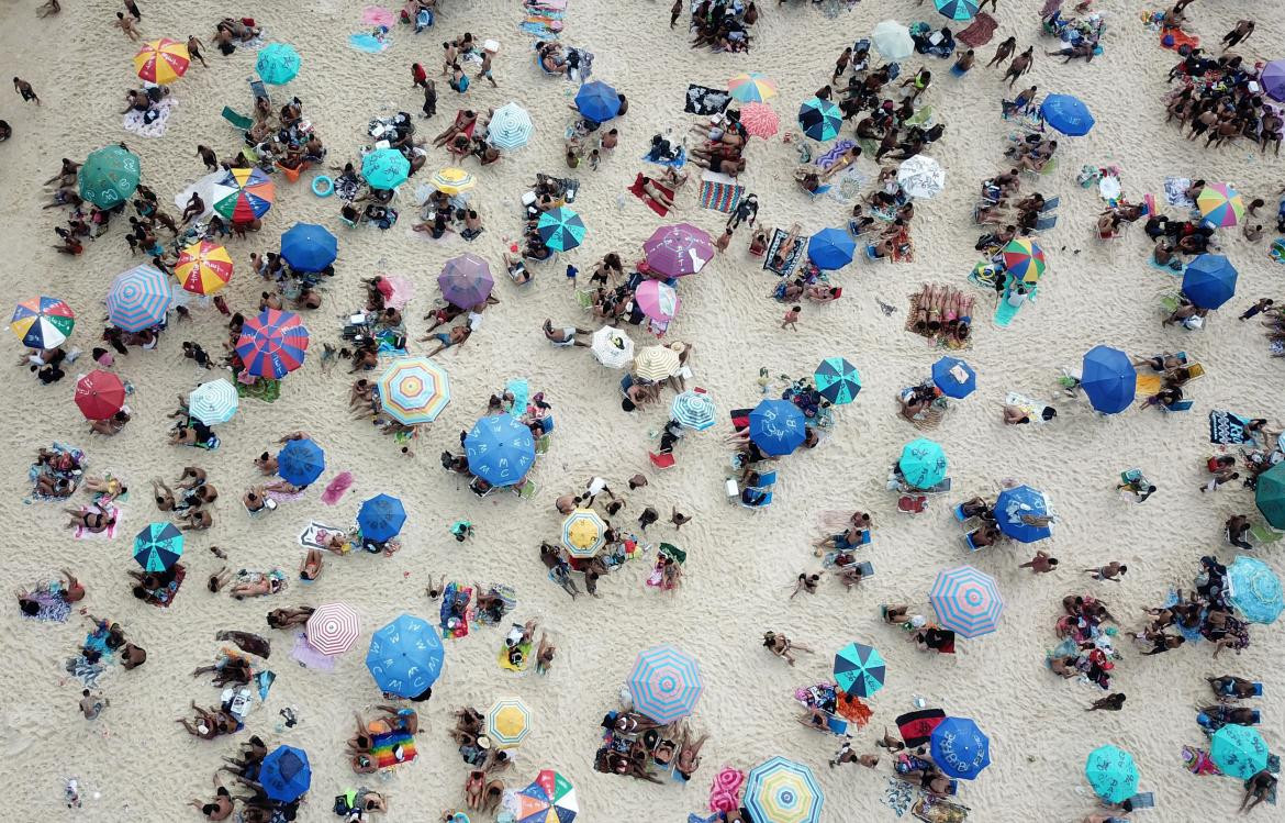 Playas en Brasil, coronavirus, REUTERS