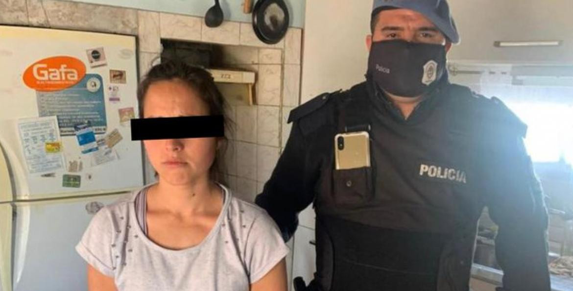 Mujer detenida en Berazategui