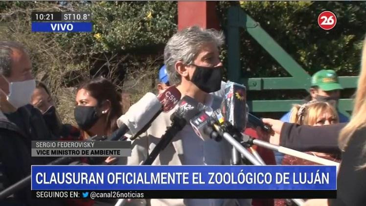 Clausura del Zoológico de Luján