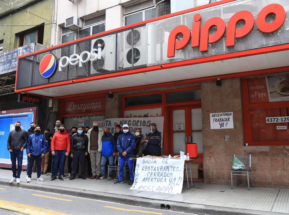 Gastronómicos en protesta, cuarentena, coronavirus, NA