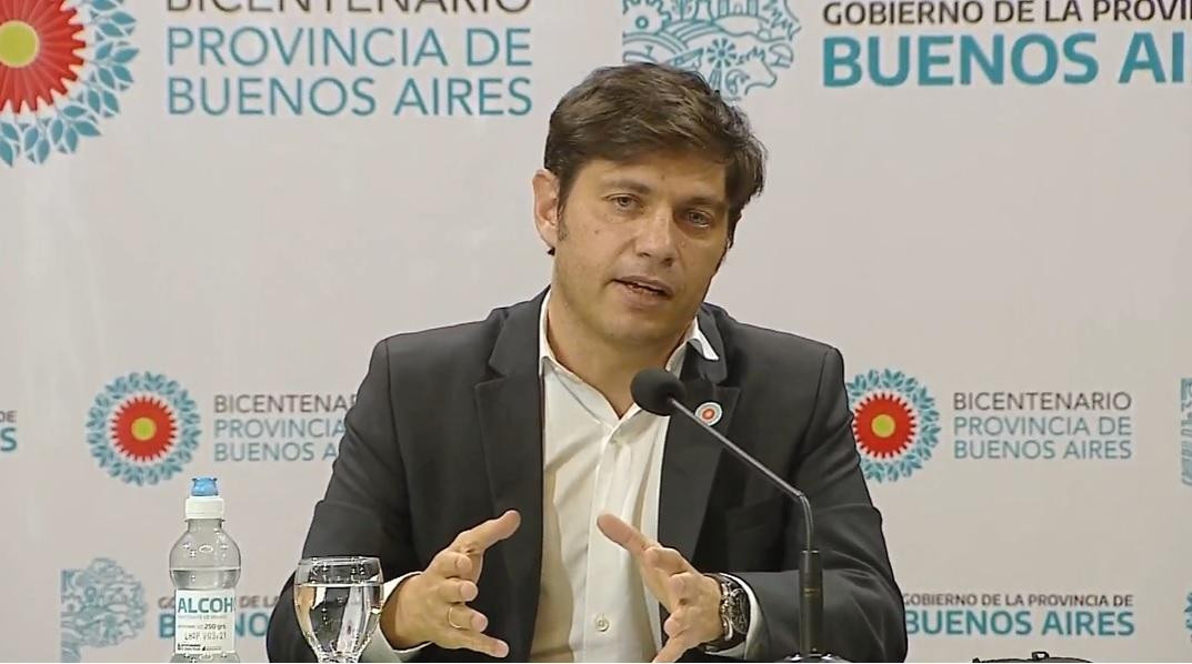 Axel Kicillof anuncia la nueva etapa de la cuarentena