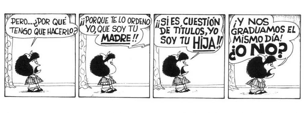 Mafalda en las historietas