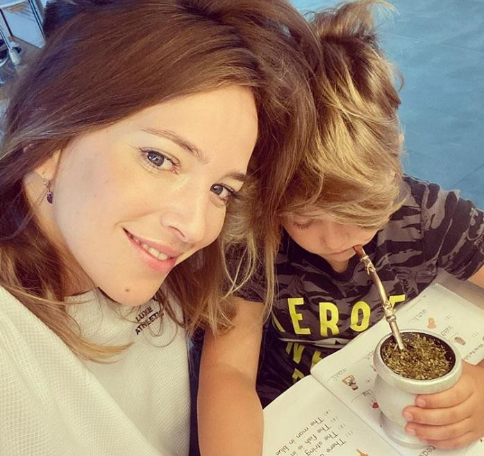 Luisana Lopilato junto a Noah