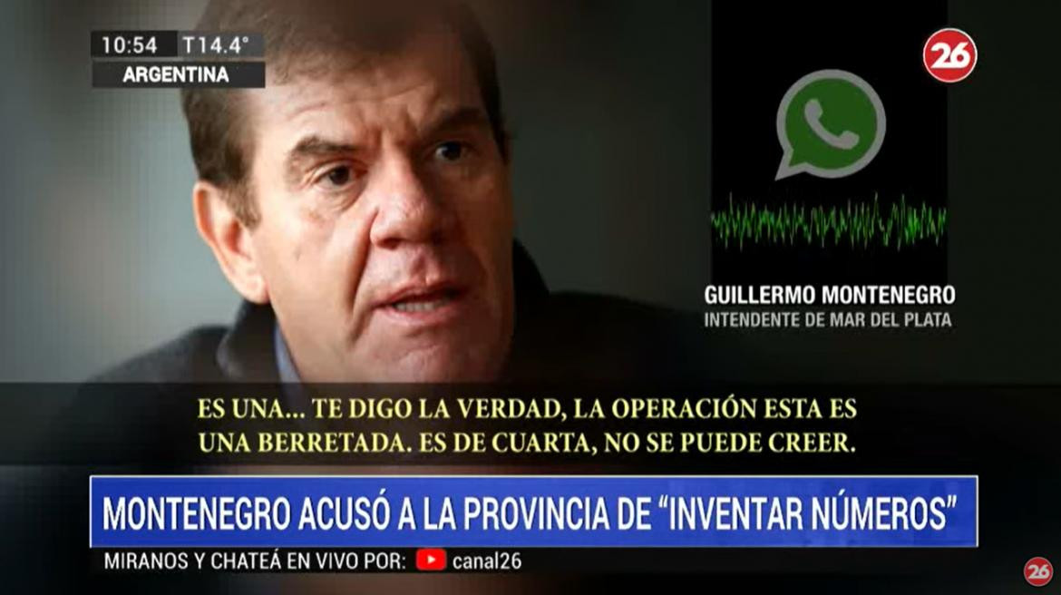 Escándalo con el intendente de Mar del Plata, insulto, disculpas y un gran papelón, CANAL 26	