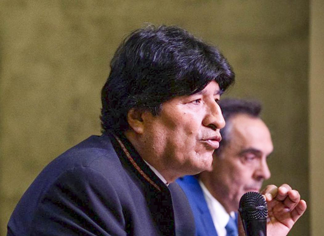 Evo Morales, ex presidente de Bolivia, NA