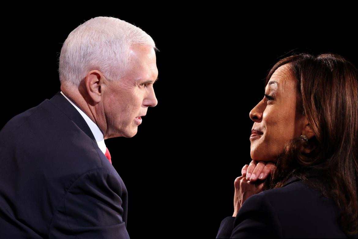 Elecciones Estados Unidos, debate candidatos a vicepresidente, Mike Pence vs Kamala Harris, REUTERS
