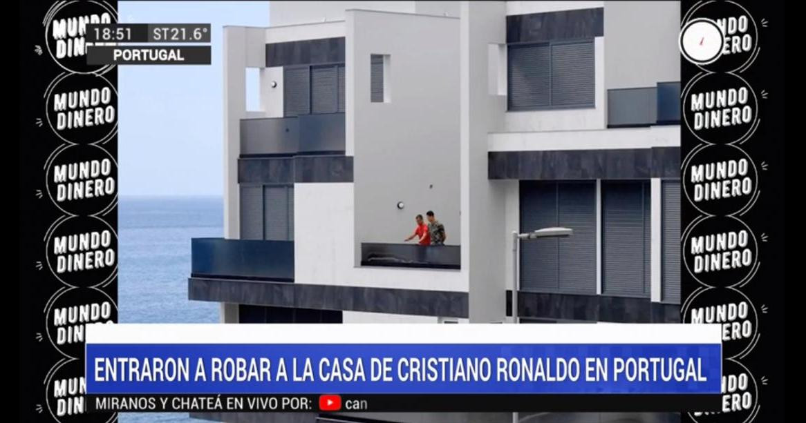 Robo en la casa de Cristiano Ronaldo, CANAL 26