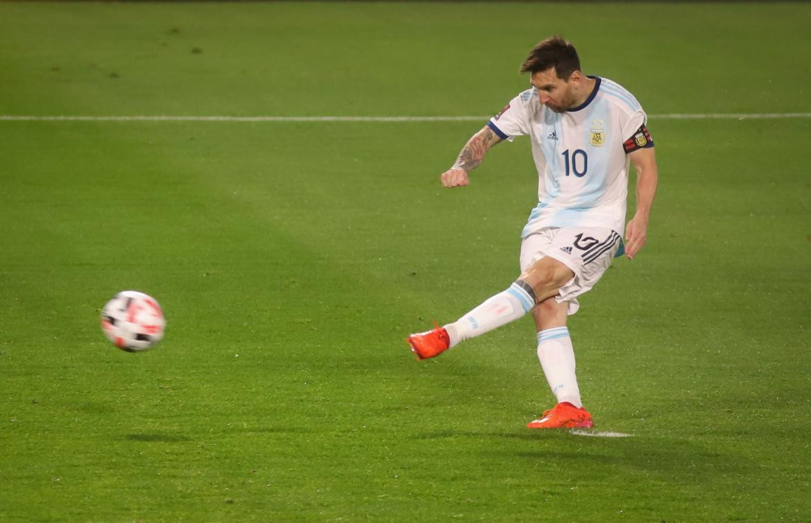 Gol de Messi ante Ecuador Eliminatorias Fecha 1 - NA