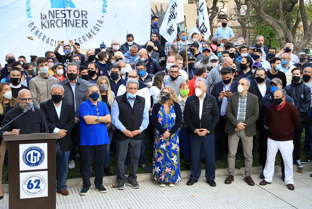 Acto por el 17 de Octubre, día de la Lealtad, peronismo, NA