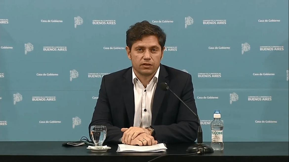 Kicillof anunció nuevas aperturas en La Provincia, YouTube