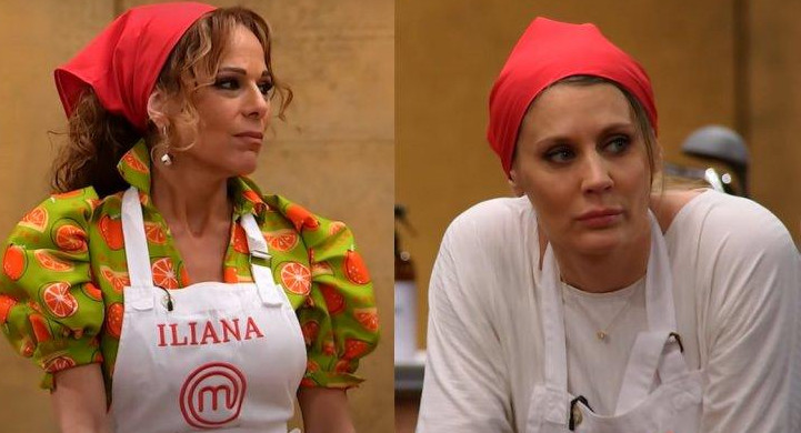 Rocio Marengo e Iliana Calabró en Master Chef