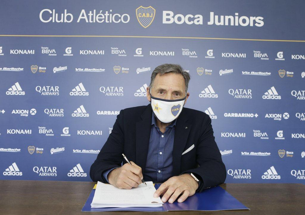 Miguel Ángel Russo renovó contrato con Boca hasta diciembre de 2021, NA