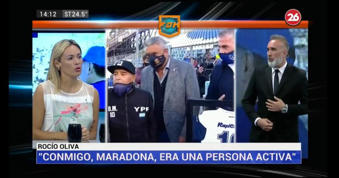 Rocío Oliva sobre Diego Maradona