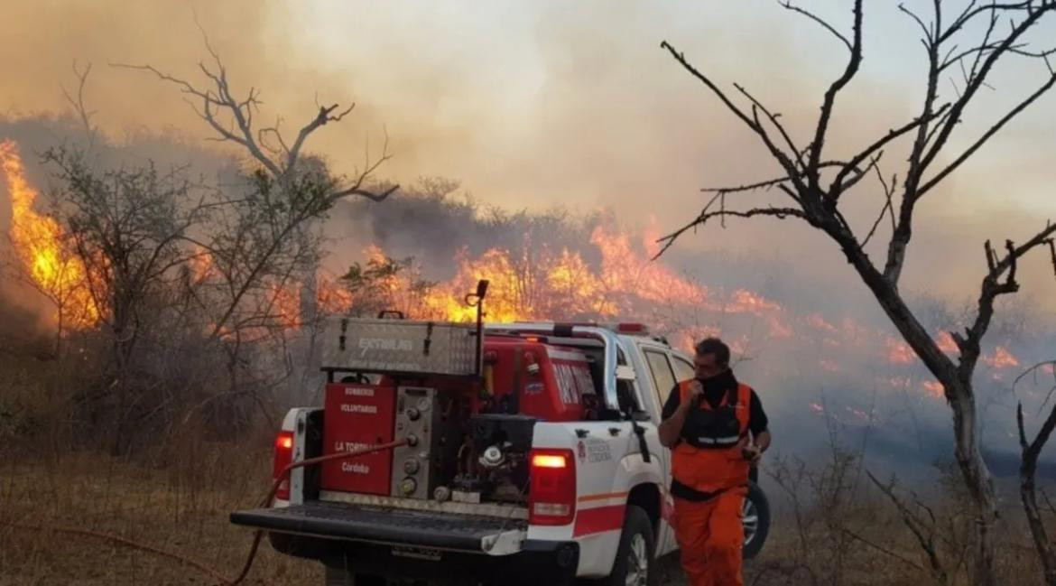 Incendios forestales en Jujuy, NA