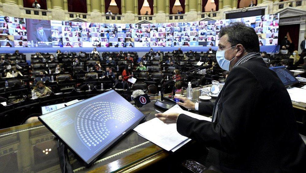 Sergio Massa en Diputados