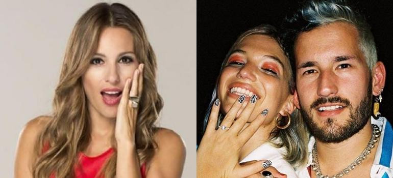 Pampita se indignó por que no aceptaron a Stefi Roitman en el chat familiar de los Montaner