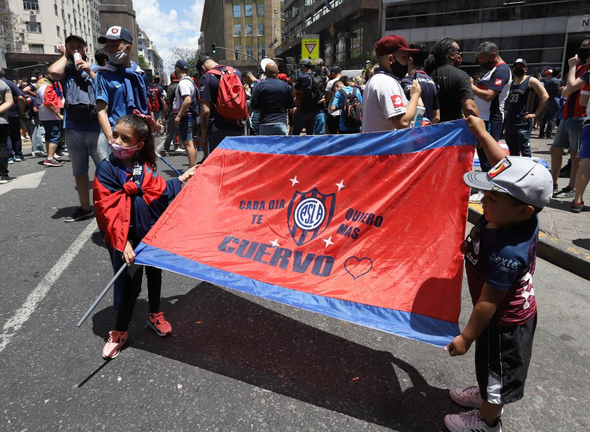 Hinchas de San Lorenzo