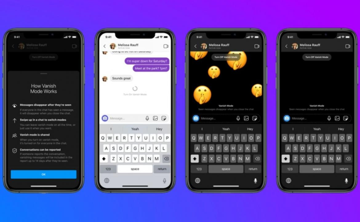 Messenger incorpora mensajes que se autodestruyen