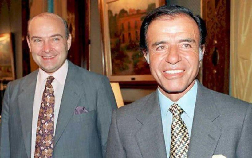 Domingo Cavallo y Carlos Menem