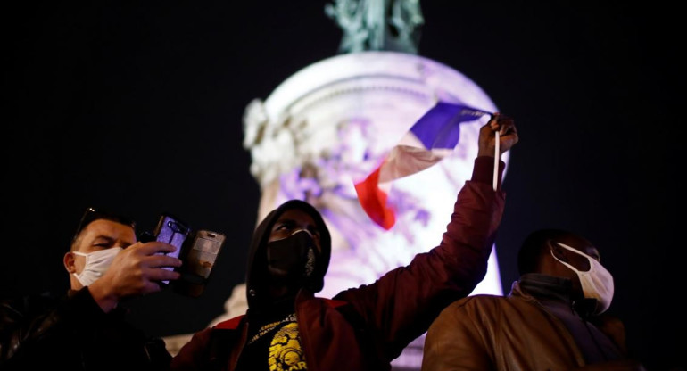 Protestas en Paris por inmigrantes, Reuters.