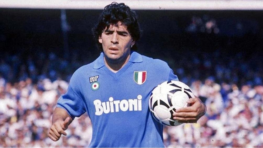 Diego Maradona en el Nápoles