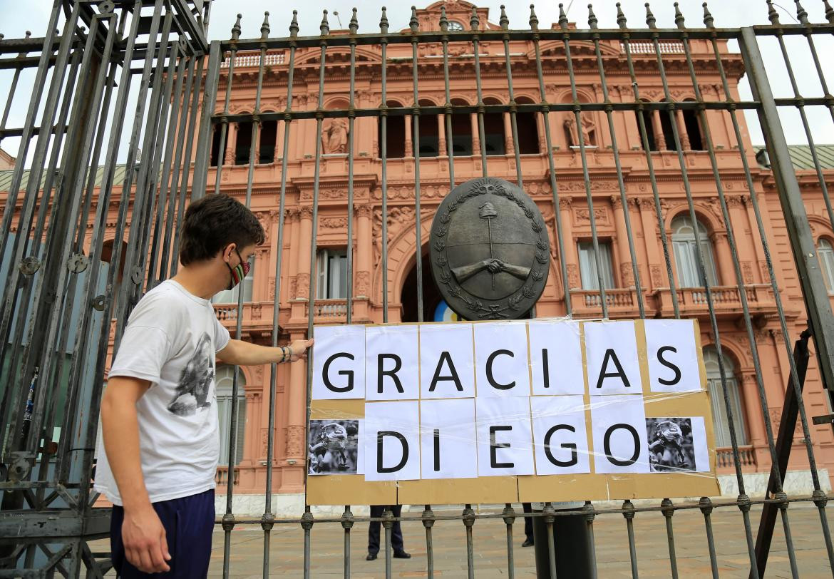 Maradona casa rosada, NA.