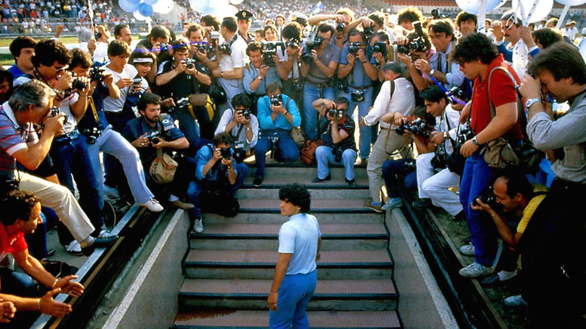 Diego Maradona en Napoli