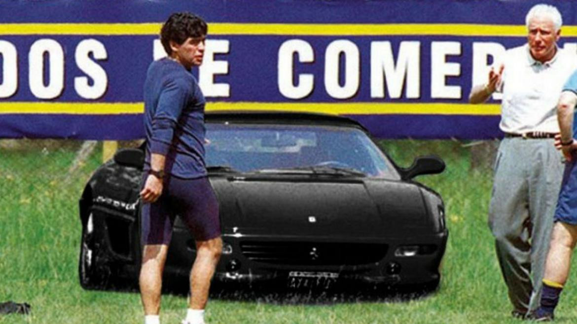 Diego Maradona, Ferrari negra