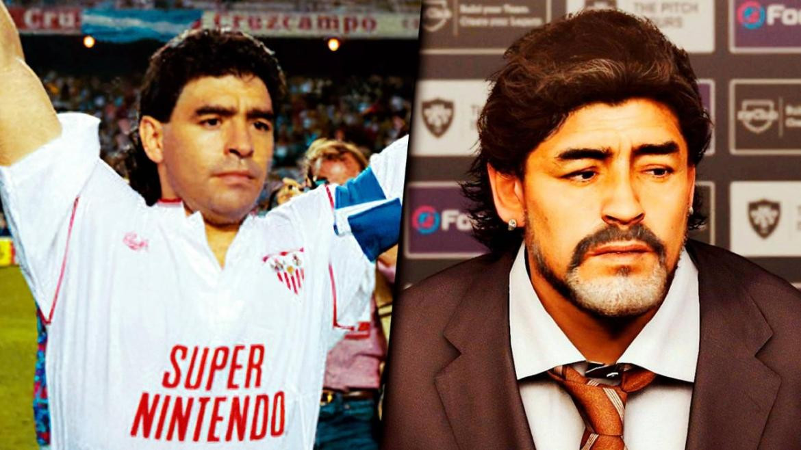 Diego Armando Maradona figura muy importante en los videojuegos