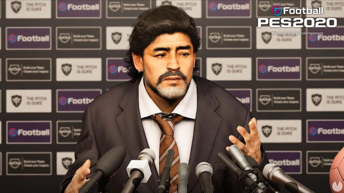 Diego Armando Maradona figura muy importante en los videojuegos