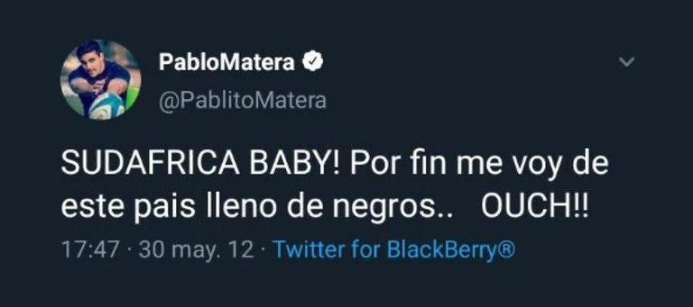 Tuit Pablo Matera 7