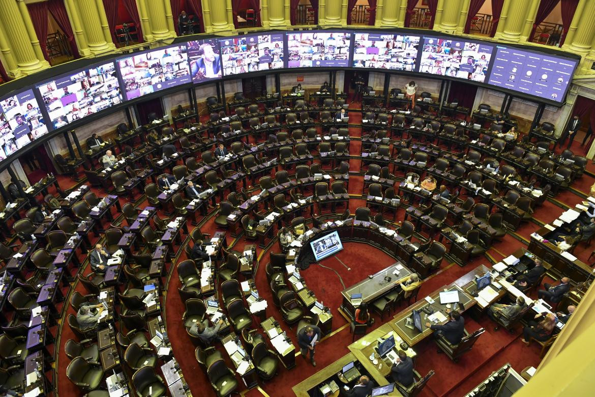 Diputados, proyecto que le quita coparticipación a la Ciudad de Buenos Aires, NA