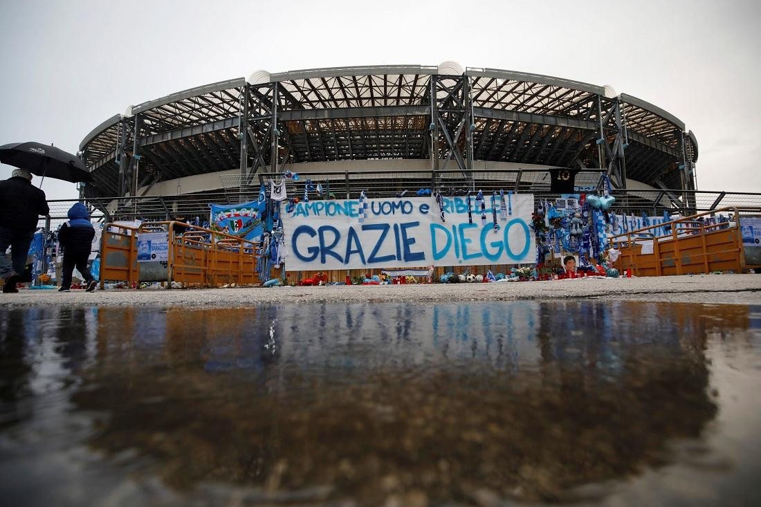 Estadio Diego Armando Maradona, Nápoli, fútbol italiano, Reuters