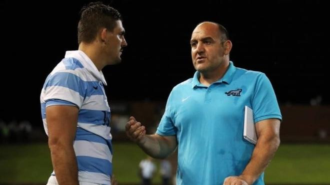 Mario Ledesma, entrenador de Los Pumas