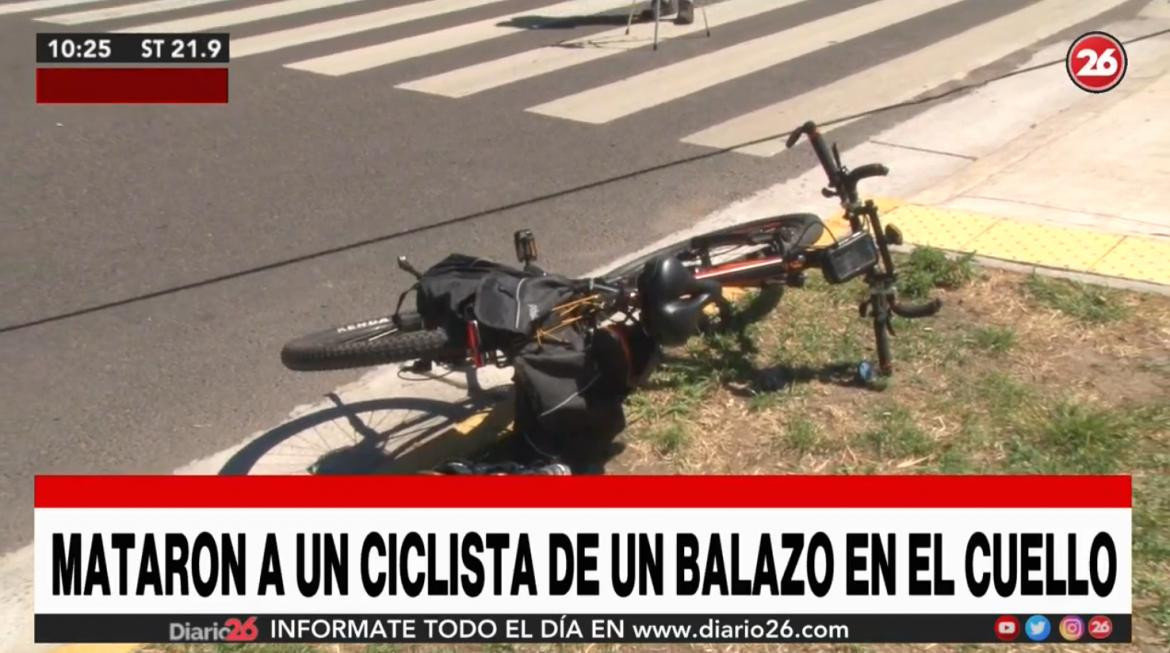 Asesinaron a ciudadano armenio en Retiro, le dispararon en el cuello y le robaron la bicicleta, CANAL 26	