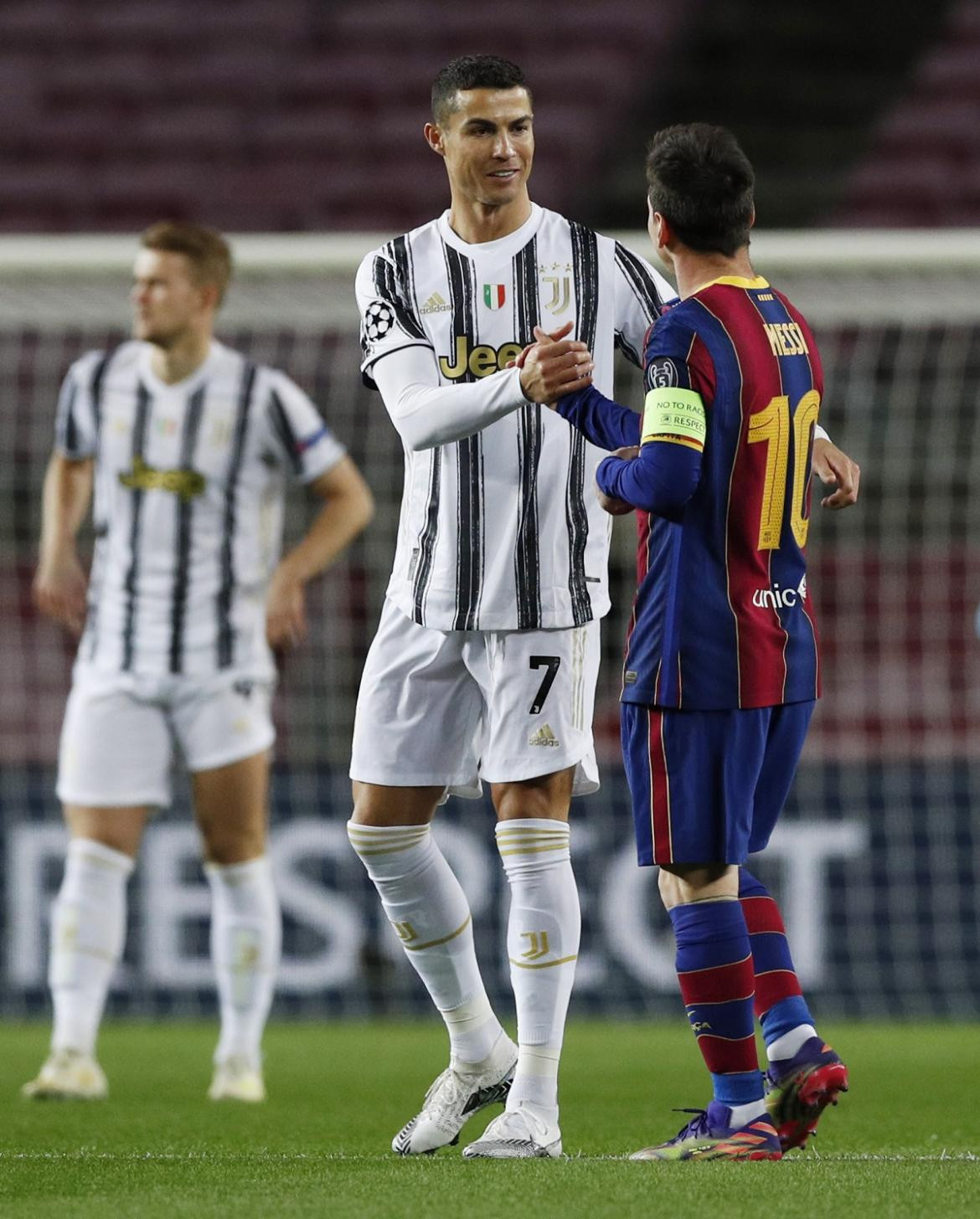 Messi y Cristiano Ronaldo, Reuters.