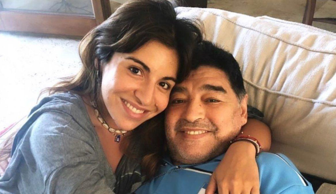 Gianinna y Diego Maradona