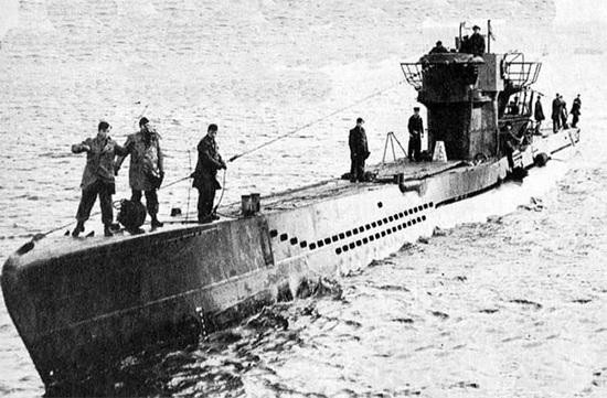 Submarino alemán U1206, UBoot nazi, Segunda Guerra Mundial
