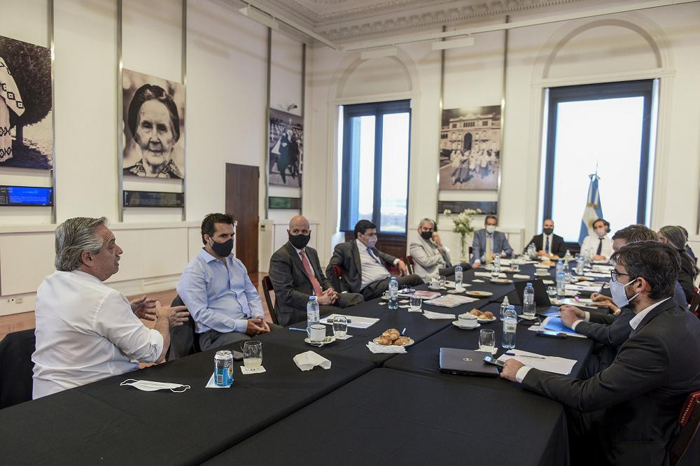 Reunión del Gabinete Económico, NA